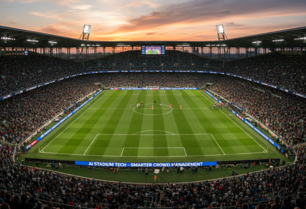 AI画像認識がスタジアム運営を革新。リアルタイム人数カウントと属性分析で実現する次世代の来場者体験